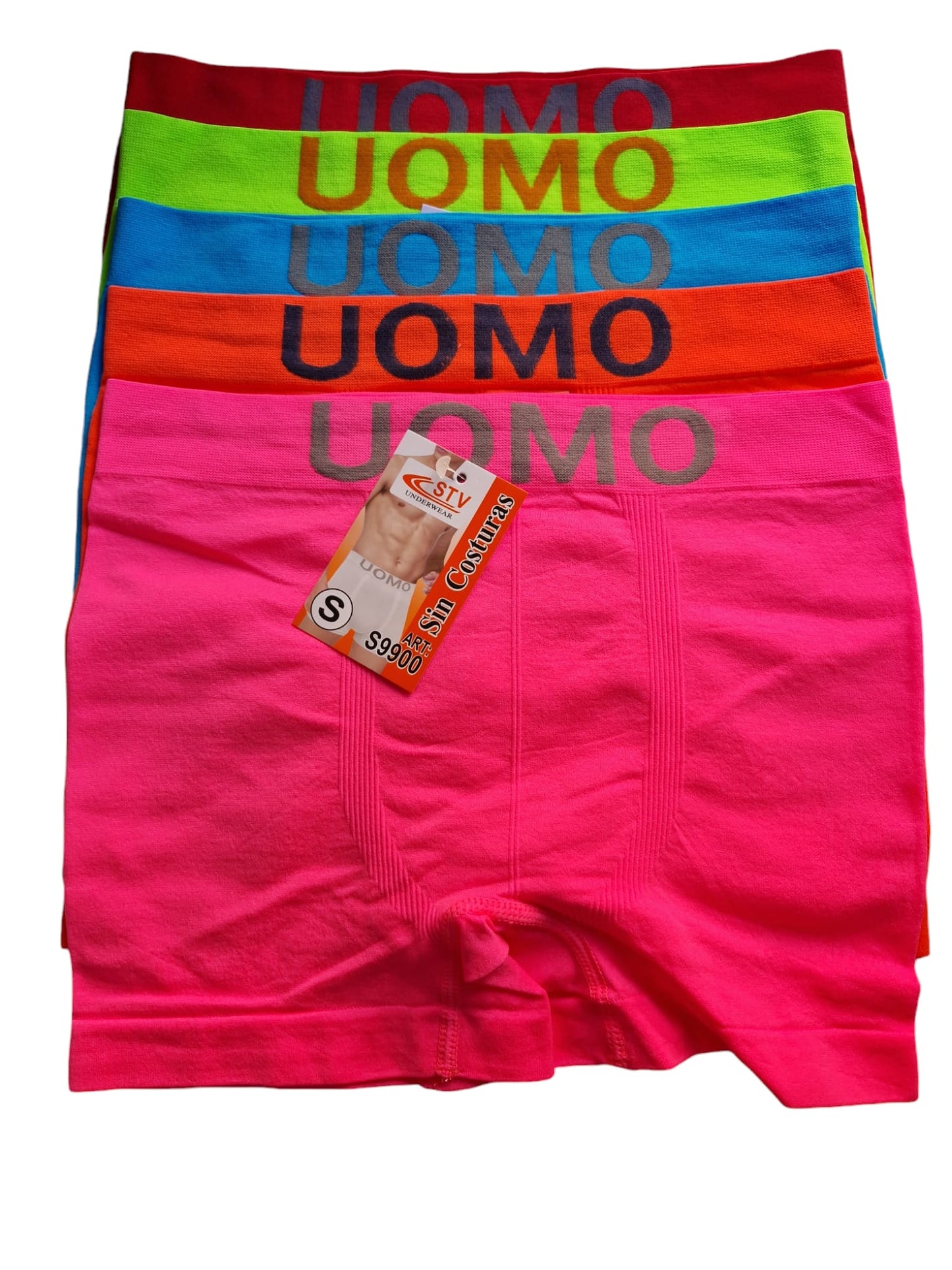 Pack de 5 boxers de algodón Multicolor