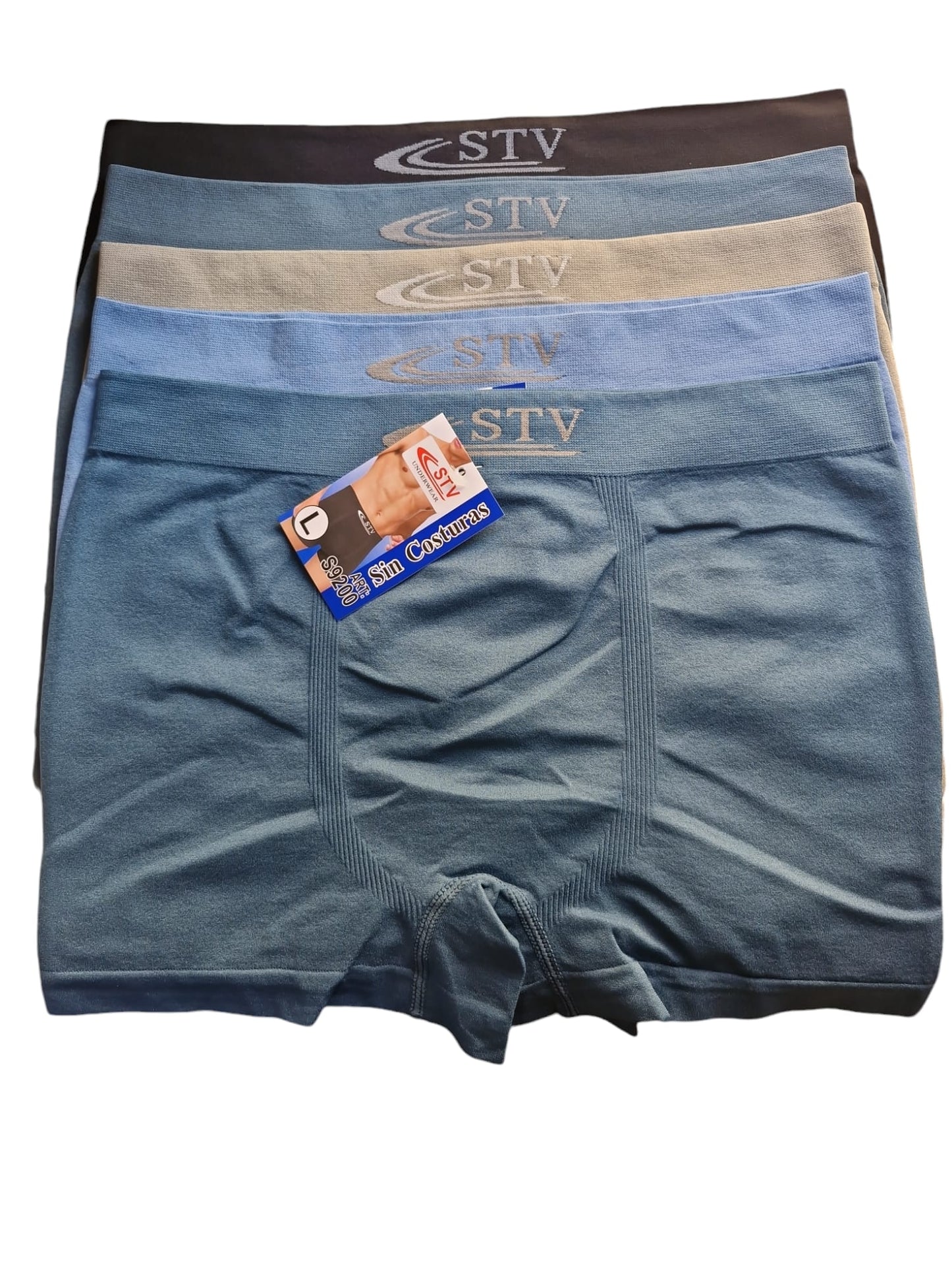 Pack de 5 boxers de algodón Multicolor