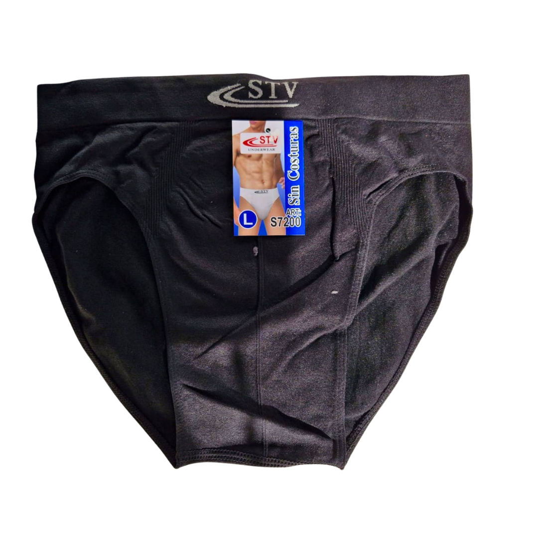 Pack de 3 boxers de algodón con corte en V (STV)