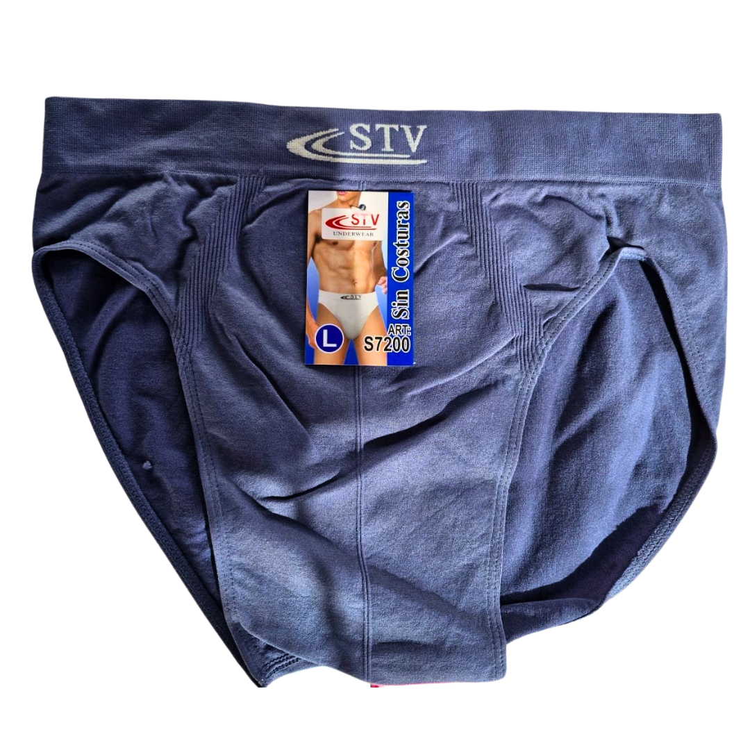 Pack de 3 boxers de algodón con corte en V (STV)