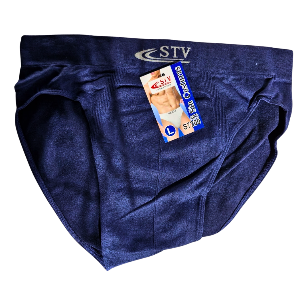 Pack de 3 boxers de algodón con corte en V (STV)