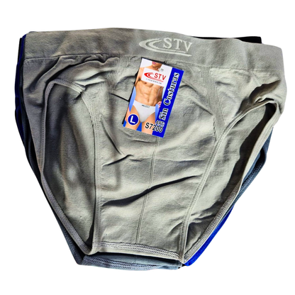 Pack de 3 boxers de algodón con corte en V (STV)