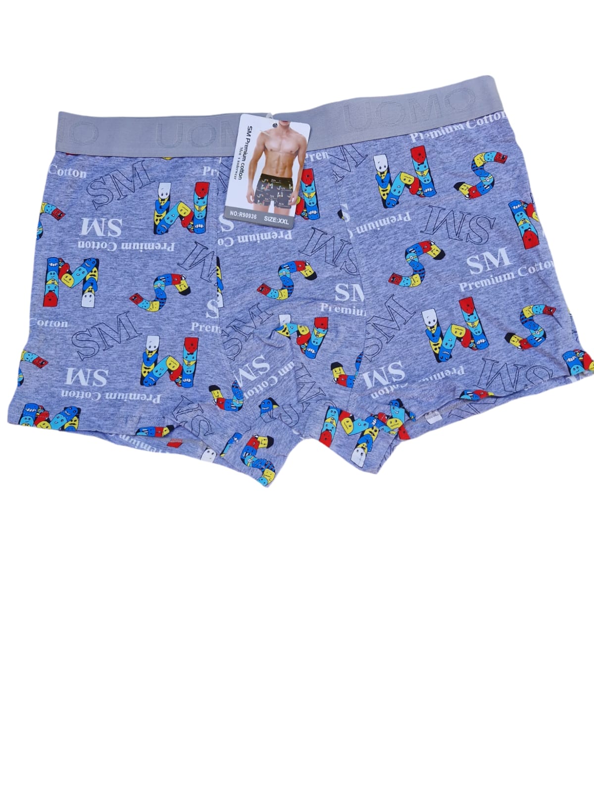 Pack de 4 boxers de algodón (UOMO)